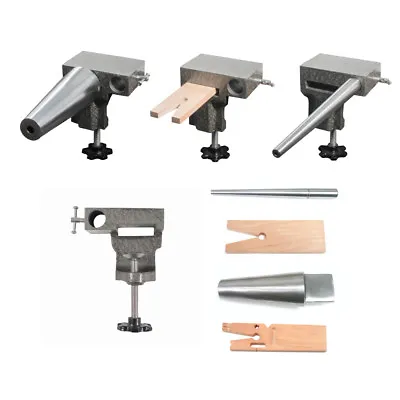 Bench Anvil Combo Kit-Round Bracelet And Ring MandrelsAnvilV Slot Bench Pin • $68.50