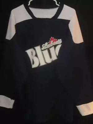 Labatt Blue 2-4 Hockey Jersey Sweater Team Canada Mens XL • $60