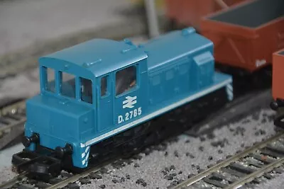 Lima 0-4-0 British Rail Shunter D2785 BR Blue VG Runner OO Gauge • £9.95