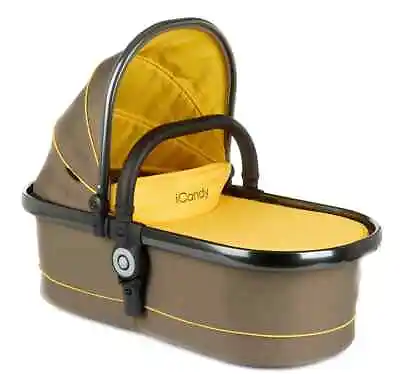 ICandy Peach Main Carrycot Honeycomb - Space Grey - BRAND NEW BOXED • £44.95