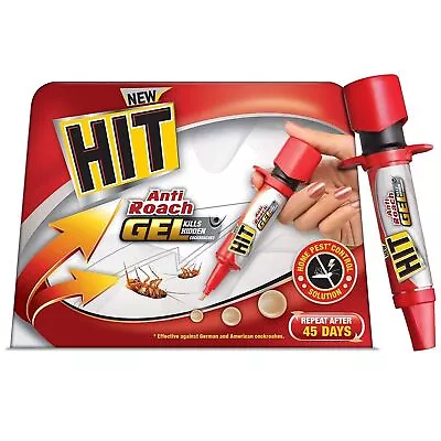 Hit Anti Roach Gel Home Pest Control Solution - 20 Gm Free Shipping • £15.18