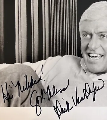 Dick Van Dyke From The 1964 Movie “Marry Poppins” Hand Signed B&W Photo • $115