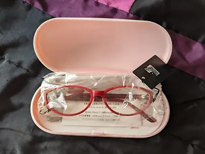 Evangelion Genuine Mari Makinami Glasses Official Merchandise Cosplay NEW • $117.43