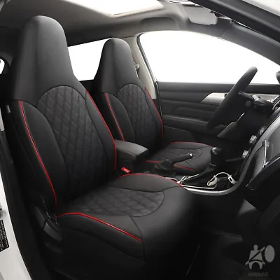 Black Car Seat Covers Full Set Seat Protectors Car Accessories For Holden • $120.99