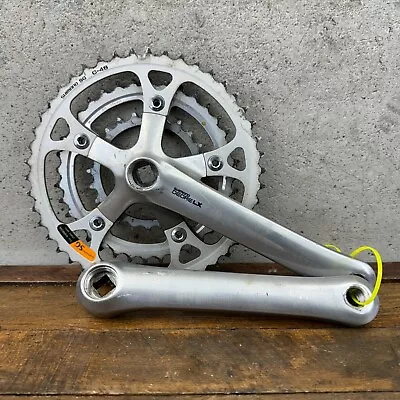 Vintage Shimano Deore LX Crank Set FC-M550 Mm 175  74 110 BCD Triple Chainring • $109.99