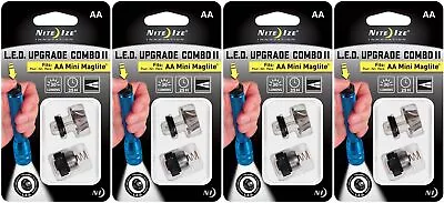 Nite Ize LED Upgrade Combo II Fits AA Mini Maglite (4-Pack) • $33.82