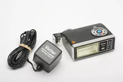 Vivitar 281 AC Powered Flash W/AC Adapter Tested • $19.95