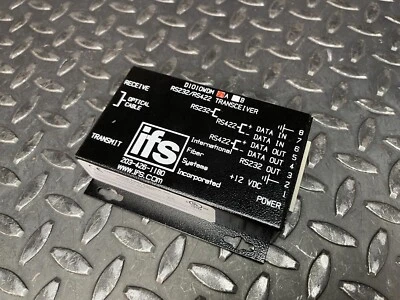 $59.94 • Buy International Fiber Systems IFS D101WDM A - RS232/422 Transceiver