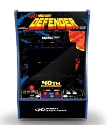 NEW Arcade1up Defender 40th Anniversary Partycade 10 Games -New IN BOX!! • $674.99