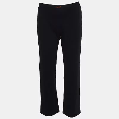 Missoni Black Knit Straight Fit Trousers M • $147