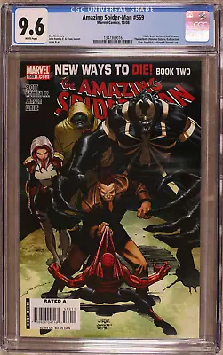 Amazing Spider-Man #569 2008 1st Anti-Venom! CGC 9.6 White Pages • $9.99