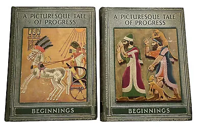 A  Picturesque Tale Of Progress By Olive B Miller 1935 Volumes 1 & 2 (1935) • $29.99