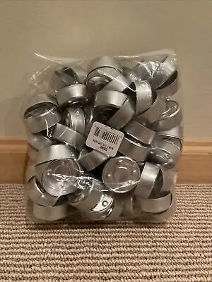 Aluminum TEALIGHT Molds Cups (Lot Of 100) • $15