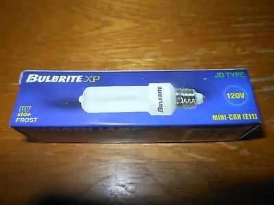 6 Bulbrite Q50FR/MC 50W Frosted E11 Mini-Can Capsule Light Bulb Item #610052 • $25