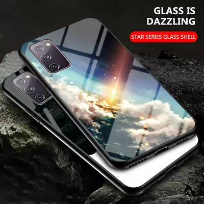 For Samsung S21Ultra S20FE S10e S9 S8 J5/J7 Glass HARD BACK HARD Silicon Case • $70