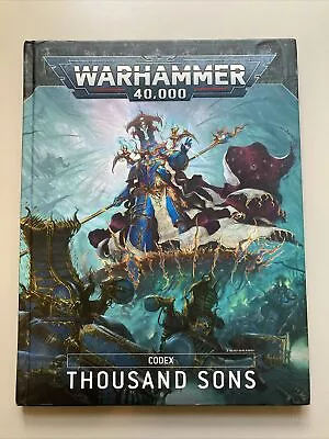 Thousand Sons Codex 9th Edition Warhammer 40k Chaos Space Marines Games Workshop • £19.99