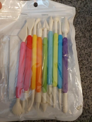 £4.99 • Buy 9Pieces Clay Sculpting Tools Pottery Sugar Craft Shaping Modeling Smoothing