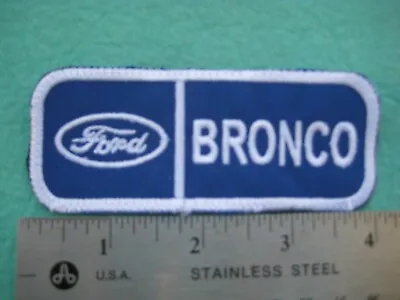 Ford Bronco Service  Parts Dealer  Off Road Racing Uniform Hat Patch • $9.99