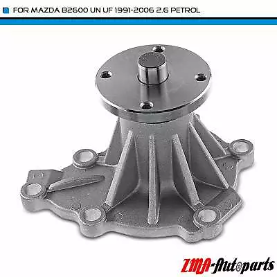 Engine Water Pump W/ Gasket For Mazda B2600 UN UF G6 2.6L Ute Petrol 1991-2006 • $39.99