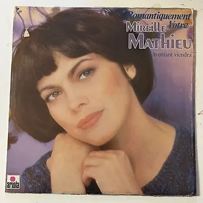 $12.99 • Buy Mireille Mathieu, Romantiquement Votre, 1987 Mexican Lp, Chanson