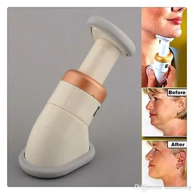 NECKLINE NECK SLIMMER Anti Wrinkle Face Thin Jaw Reduce Double Chin Exerciser • £9.44