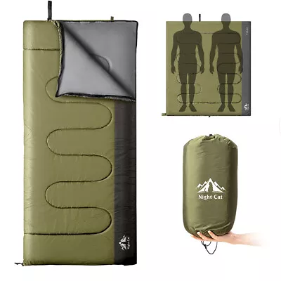 Sleeping Bag Camping Adult Backpacking Sleeping Bag For Hiking Survival Blanket • $59.98