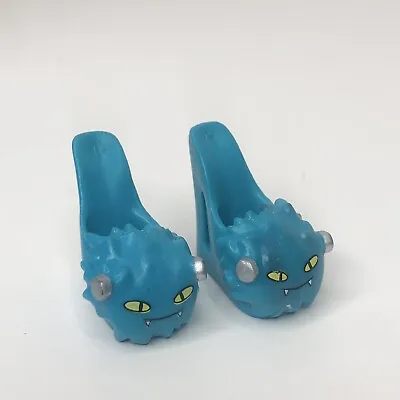 Monster High Frankie Stein Dead Tired Doll Shoes Slippers 2011 Mattel V7975 • $6.80