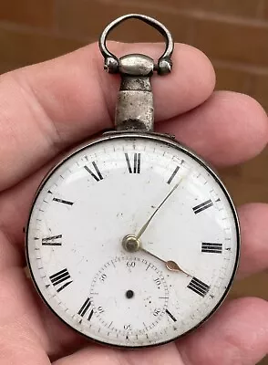 Early Antique Verge / Fusee Rack Lever Pocket Watch. Arnold Chester 1815 Issues • £23