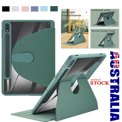$11.99 • Buy For Samsung Galaxy Tab S6 Lite S7 FE S8 Plus Ultra Case Leather Rotating Cover