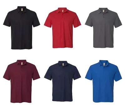 Gildan Men's Polo Shirt Moisture Wicking Performance Sport Golf Light Weight NEW • $11.95