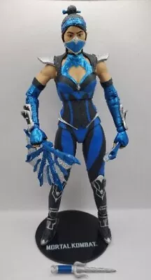 McFarlane Toys Mortal Kombat KITANA (Edenian Blue) 7  Action Figure • $35