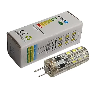 G4 24 LED Corn Capsule AC/DC 12V Cold White Light Replacement Bulb Lamp Car Boat • £2.68