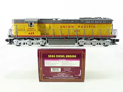 O Gauge 3-Rail MTH 20-2762-3 UP Union Pacific EMD SD24 Diesel #449 - Unpowered • $229.95