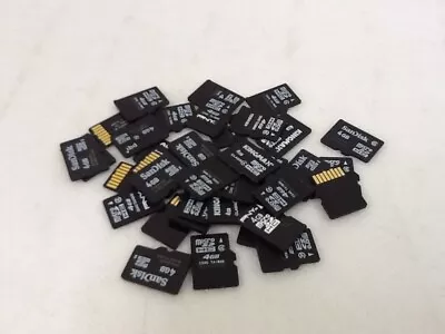 Lot Of 100 Mixed 4GB MICRO SD SDHC Memory Cards Sandisk Kingston Toshiba 4 GB • $140