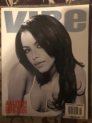 Original VIBE Magazine Featuring Aaliyah  • $950