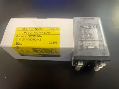 Square D 8501KUR12V14 Plug In GP Relay 8 Pin Octal 24VAC • $20