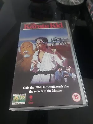 KARATE KID VHS PAL UK Video  1984/1997 RALPH MACCHIO PAT MORITA MARTIN KOVE SHUE • £9.99