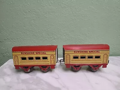 Hafner Coca Cola Advertising Toy Train Passenger Cars Sunshine Special Look Old! • $550