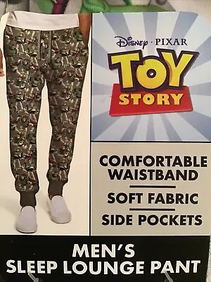 Disney Toy Story Buzz Lightyear Space Ranger MEN'S L XL 2XL Sleep LOUNGE Pants • $14.99