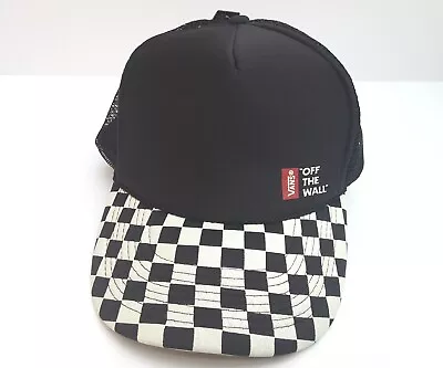 Vintage' VANS OFF THE WALL 'Snapback Baseball Cap( One Size )NWHT • £22