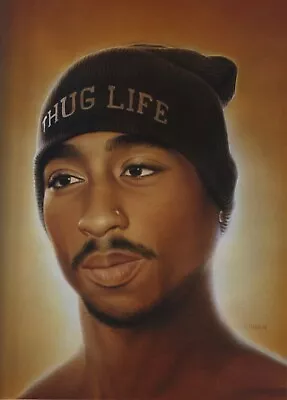 New Tupac Shakur 2Pac Music Wall Art Poster OR Canvas Size A4 To A1 • $8.50