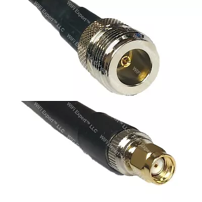 LMR400UF N FEMALE To RP-SMA MALE Coaxial RF Cable USA-Ship Lot • $34.26