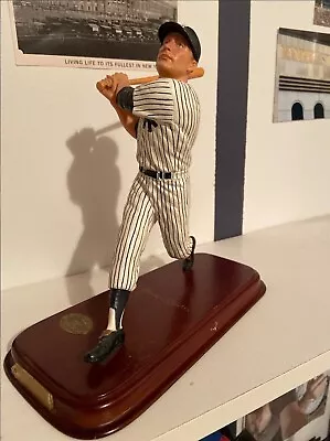 $110 • Buy Mickey Mantle New York Yankees Danbury Mint Figure Statue W/COA
