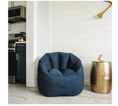 $54.74 • Buy New- Big Joe Milano Bean Bag Chair, Cobalt Lenox Denim