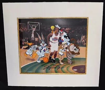 Michael Jordan Signed Space Jam 16x20 Limited Edition Cel UDA Authenticated • $2799