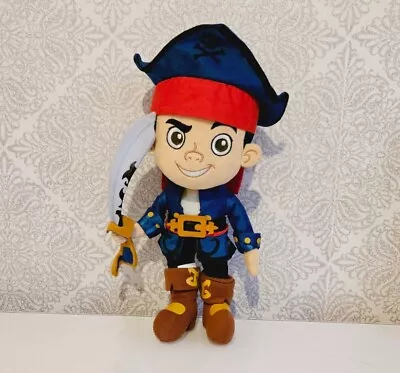 Disney Store Jake And The Neverland Pirates Jake 13   Plush Soft Toy • £6.99