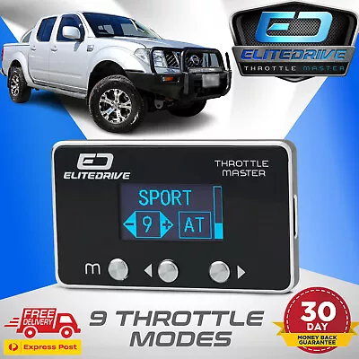 $219 • Buy EliteDrive Throttle Controller Fits: Nissan Navara D40 2006 - 2015 - 9 Modes