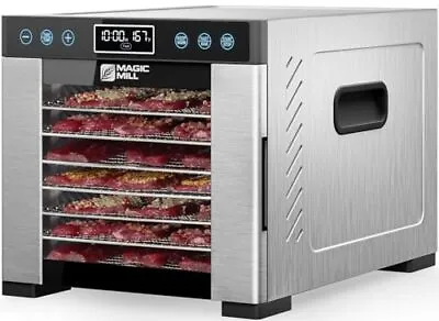 Magic Mill Pro Food Dehydrator Machine | 7 Stainless Steel Trays | Dryer For ... • $151.14