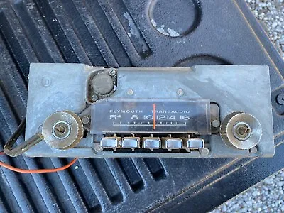 Classic Mopar Plymouth Radio Untested • $100