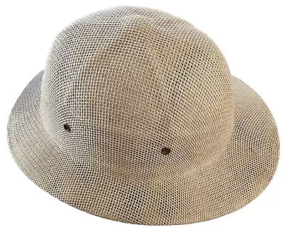 Brookstone VTG # 01785 Adventurer Safari Helmet Adjustable Style Hat Made In USA • $20